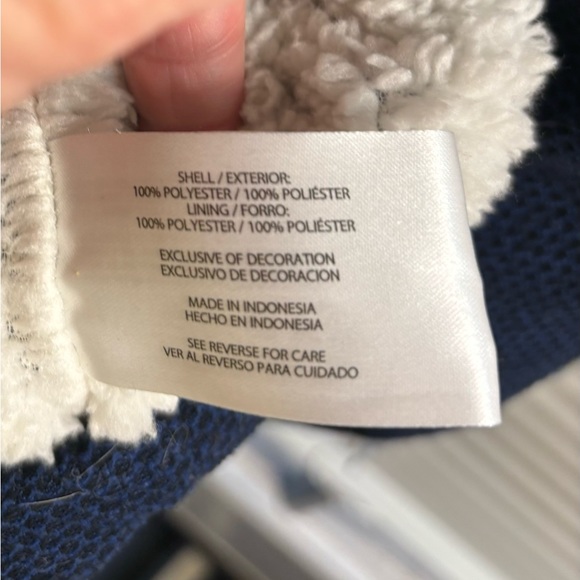 Orvis Men’s Large Navy Blue Quarter Zip Pullover - Picture 4 of 9